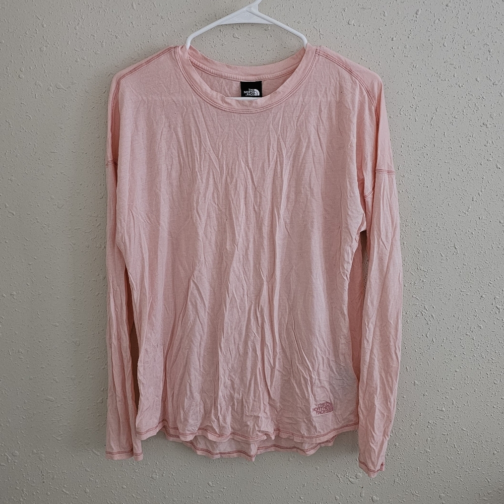 The North Face Pink Long Sleeve Shirt